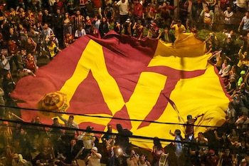 Los hinchas del Deportes Tolima