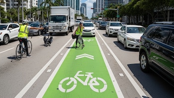 Autos invaden carriles exclusivos en