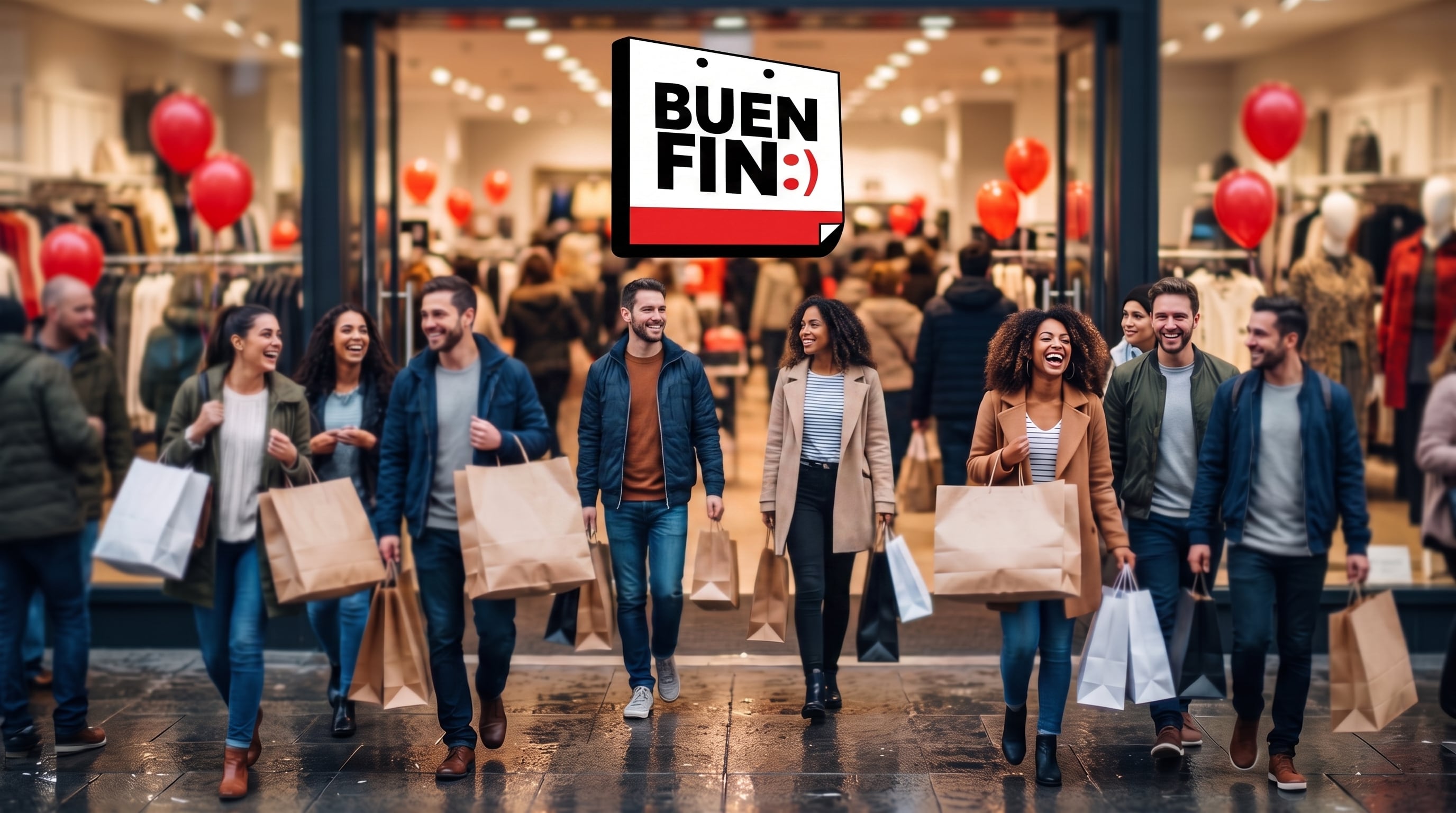 La edición 2026 de El Buen Fin durará cinco días y coincide con el puente de la Revolución Mexicana. Descubre cómo identificar ofertas reales y participar en el sorteo fiscal. (Imagen Ilustrativa Infobae)