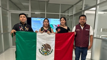 ¡Orgullo mexicano! Jóvenes hidalguenses del