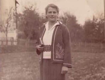 María Mandel antes de ingresar