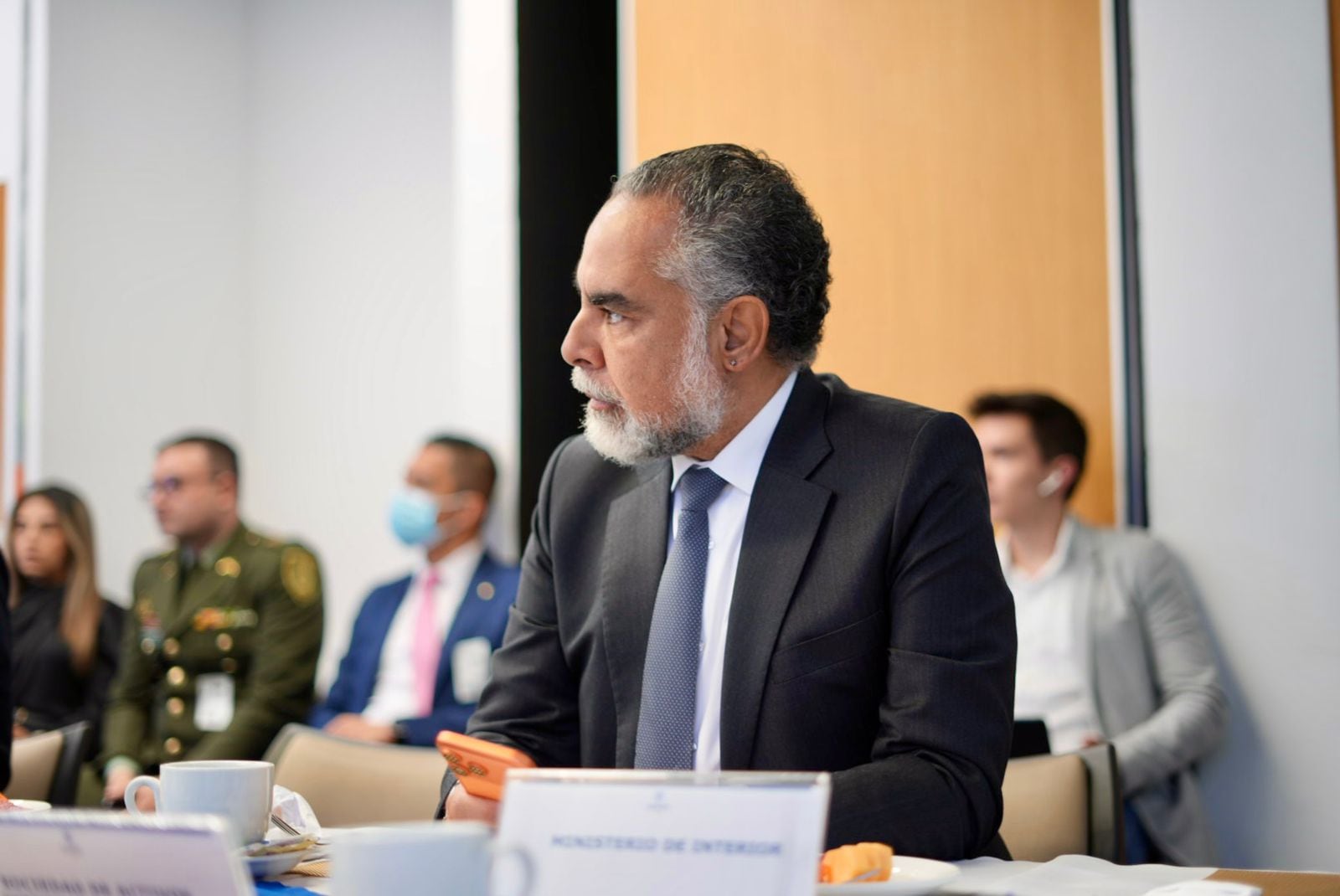 Armando Benedetti instó a Carlos Carrillo a responder a las denuncias que hizo Angie Rodríguez en su contra - crédito @MinInterior/X