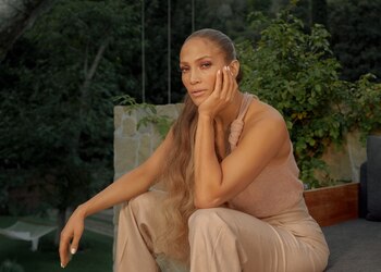 Jennifer Lopez en su casa