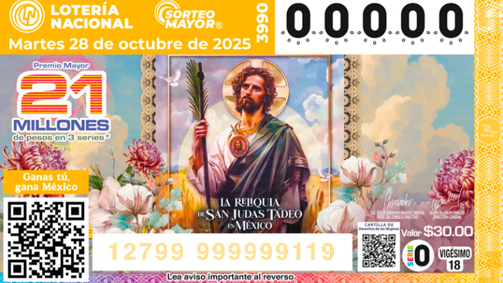 Conoce los resultados de la Lotería Nacional de este martes 28 de octubre. (Lotería Nacional)