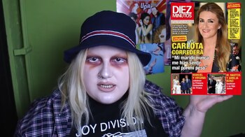 Esty Quesada, durante el vídeo