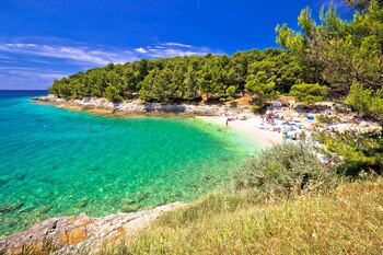 Playa de Pula, en Croacia