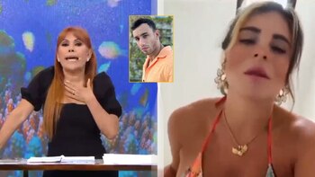 Magaly Medina advierte sobre collar de Macarena Vélez: “Creo que le está enviando un mensaje a Said Palao”