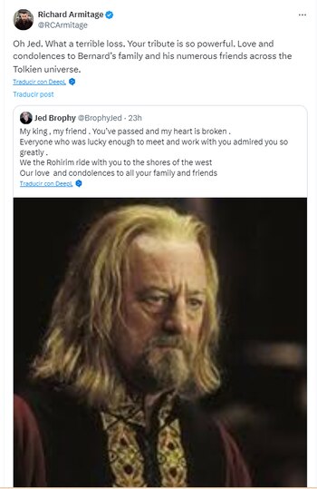 Richard Armitage, Escudo de Roble