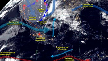 El Frente frío 19 recorrerá