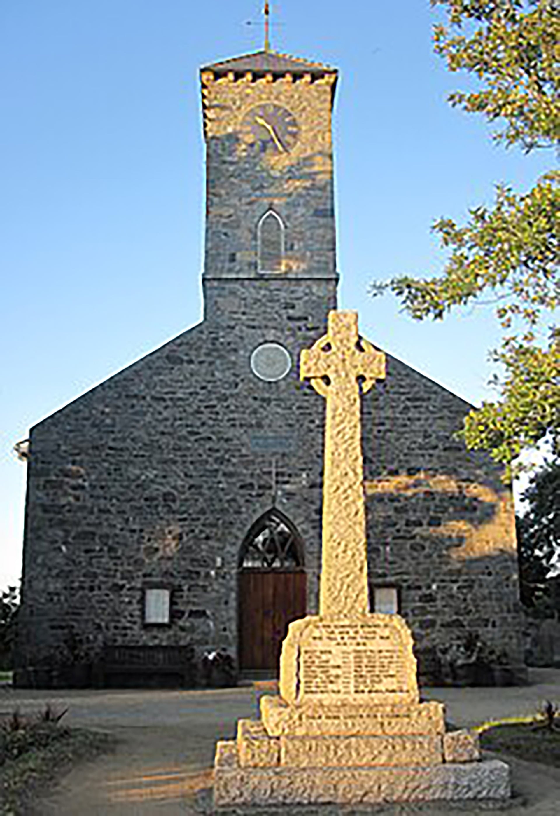 La iglesia de San Pedro, en Sark, uno de los atractivos de este sitio