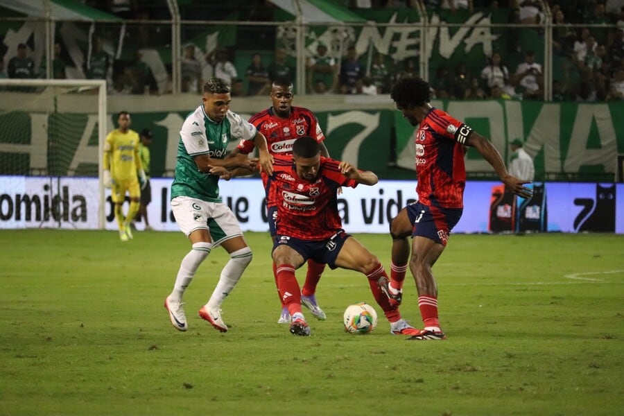 Medellín viene de caer en los playoffs de la Copa Sudamericana ante el Vasco da Gama en el estadio Sao Januario de Río de Janeiro-crédito Bernardo Peña - El Pais/Colprensa