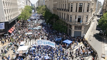 Marcha de la CGT, en