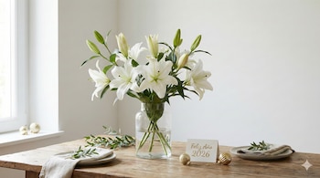 Los lirios representan cierre, renovación