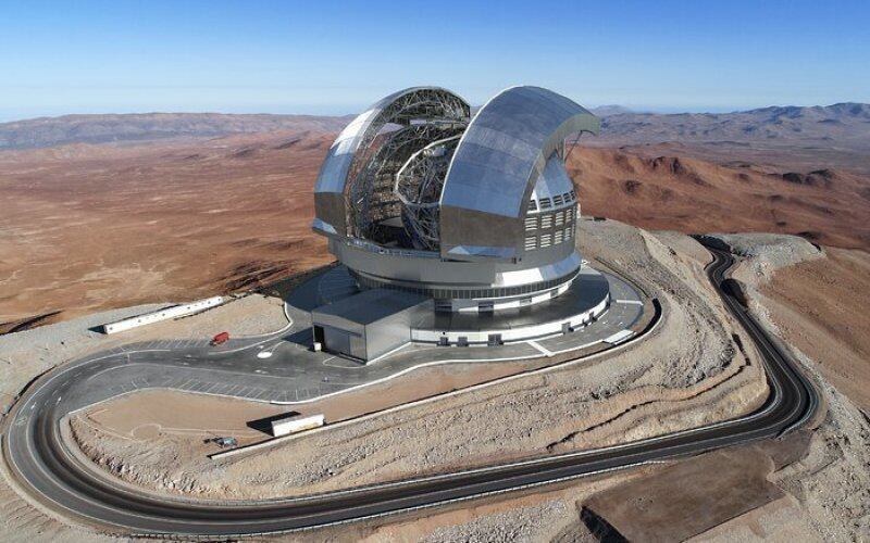 El visitante interestelar fue detectado en Chile por la red de supertelescopios Atlas. (ESA)