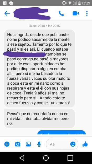 Algunos de los mensajes que