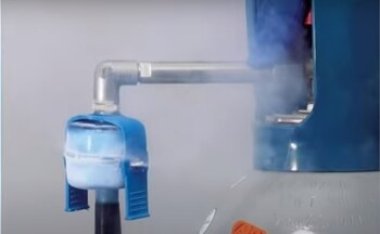 Congeladores para fabricar hielo seco.