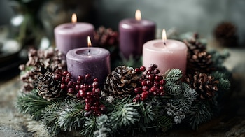 La corona de Adviento es