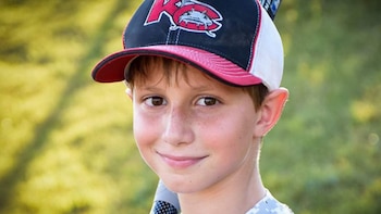 Caleb Schwab tenía 10 años