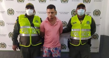 A Ladrón lo entregó su propia hermana luego de reconocerlo en un video en redes sociales. Foto: Policía de Bquilla