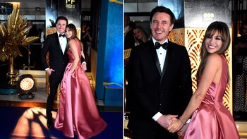 Pampita y Moritán se mostraron