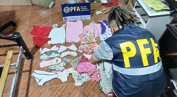 La imagen de lo incautado