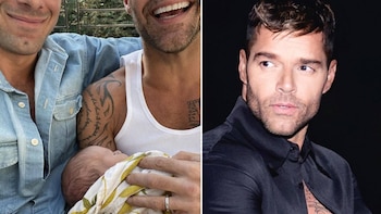 Ricky Martin y su esposo