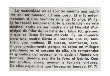 "Es un muñeco para una