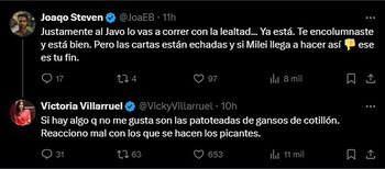 Victoria Villarruel utilizó las redes