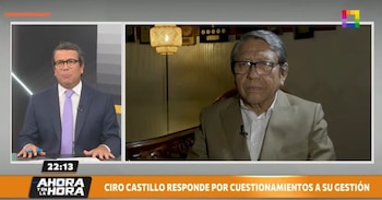 Ciro Castillo: “Yo no siento