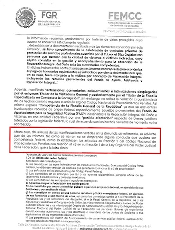 FGR desecha denuncia contra Fiscal Anticorrupción de Morelos