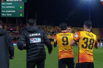 Gianluca Lapadula volvió después de