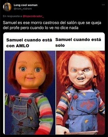 Samuel y AMLO