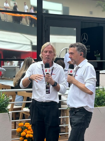 Juan Fossaroli aparece en el México GP 2026. (Luis Mote Nava/ Néstor Hernández Molina)