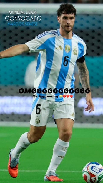 Marcos Senesi deixou a aposentadoria e disputará a Copa do Mundo