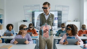 Inteligencia artificial en colegios de