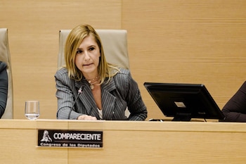 15/12/2025 La exconsellera de Justicia i Interior de la Generalitat Valenciana Salomé Pradas, comparece ante la Comisión de Investigación de la dana, en el Congreso de los Diputados, a 15 de diciembre de 2025, en Madrid (España). La comisión del Congreso que investiga la gestión de la dana que costó la vida a 230 personas en la provincia de Valencia el 29 de octubre de 2024 interroga hoy a la entonces consellera de Emergencias de la Generalitat imputada en la causa abierta en el juzgado de Catarroja, y al que ejercía como secretario autonómico de Presidencia con el expresident Carlos Mazón.
POLITICA
Carlos Luján - Europa Press