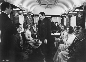 Albert Finney en Asesinato en el Orient Express