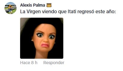 Los memes en los comentarios no tardaron en aparecer (Tiktok)