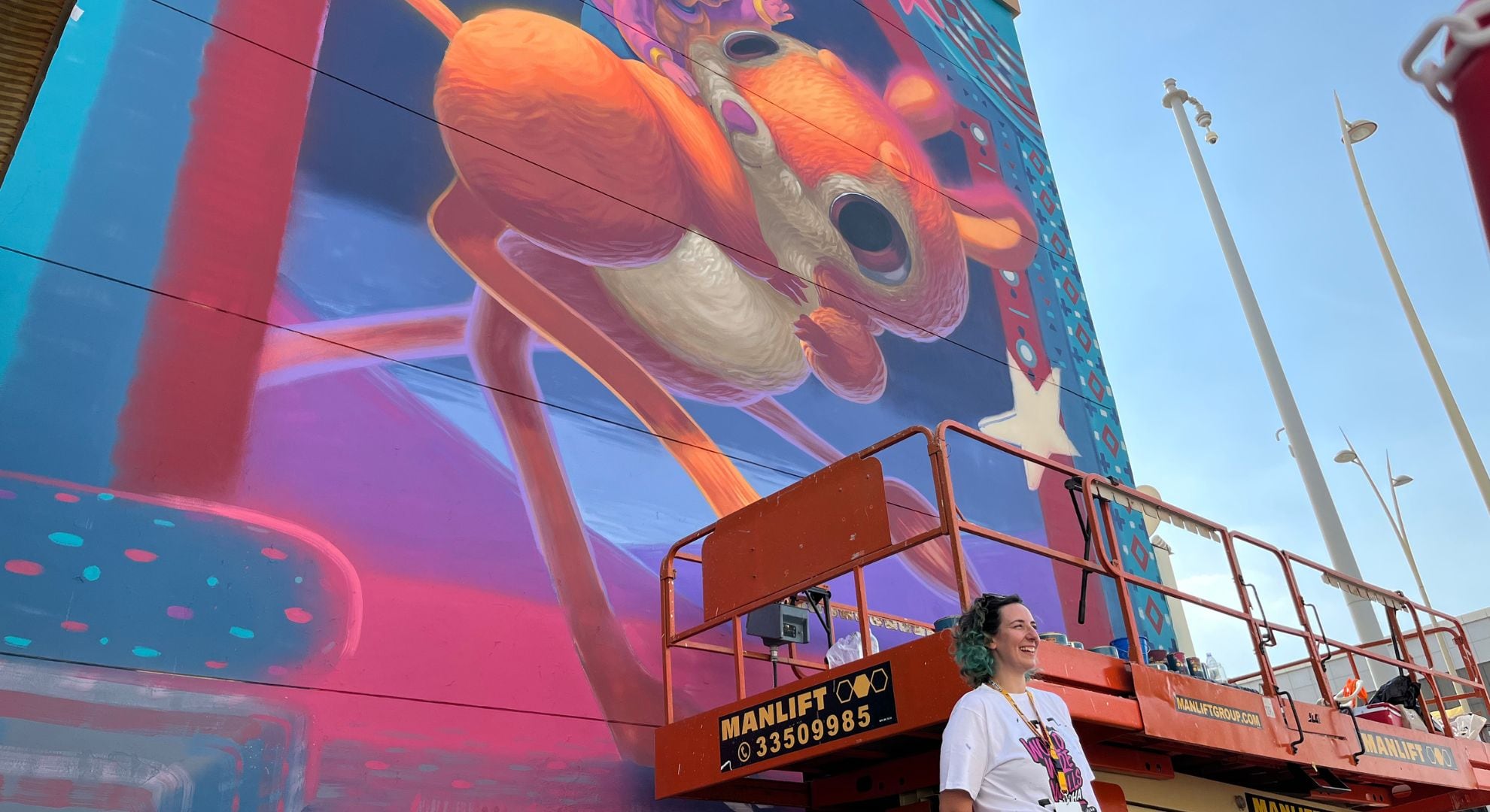 Graciela fue la única artista argentina en ser convocada a participar de Years of Cultura Qatar-Argentina 2025