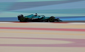 Lance Stroll al mando del