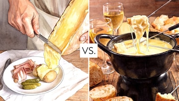 Fondue vs. raclette: cuáles son sus diferencias y qué ingredientes son los más comunes