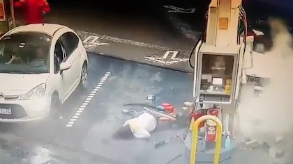 El video del brutal accidente de Tiago Palacios
