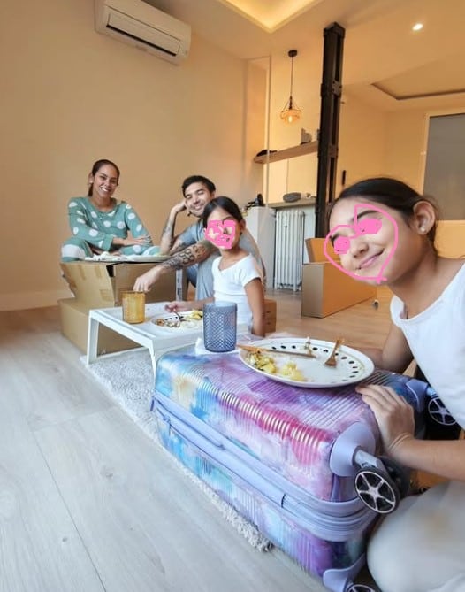 “La incomodidad te enseña”: Ezio Oliva y Karen Schwarz cuentan su nueva vida en Madrid. Captura: IG karenschwarzespinoza.