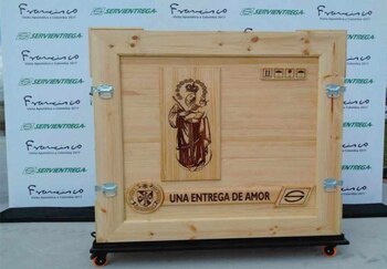 Envío del cuadro de la