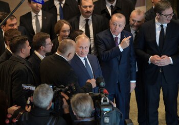 Vladimir Putin y Tayyip Erdogan