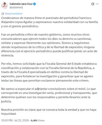 Salomón Jara Cruz