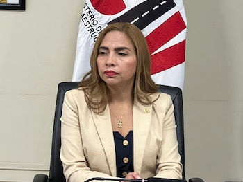 La Dirección General de Transportes de Guatemala inicia una nueva etapa con el nombramiento de Pai Ela Escobar Pérez de Palma como directora general. (Cortesía: Noti7)