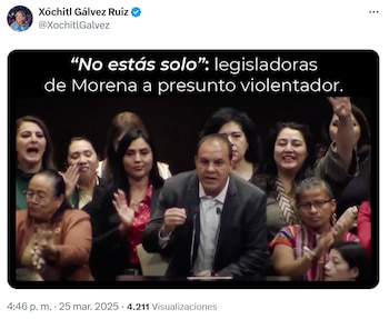 La política censuró que mujeres