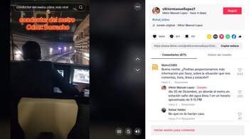 El usuario denunció que la