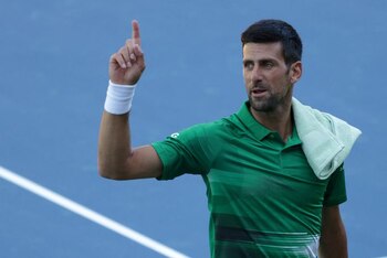 Novak Djokovic no disputó el